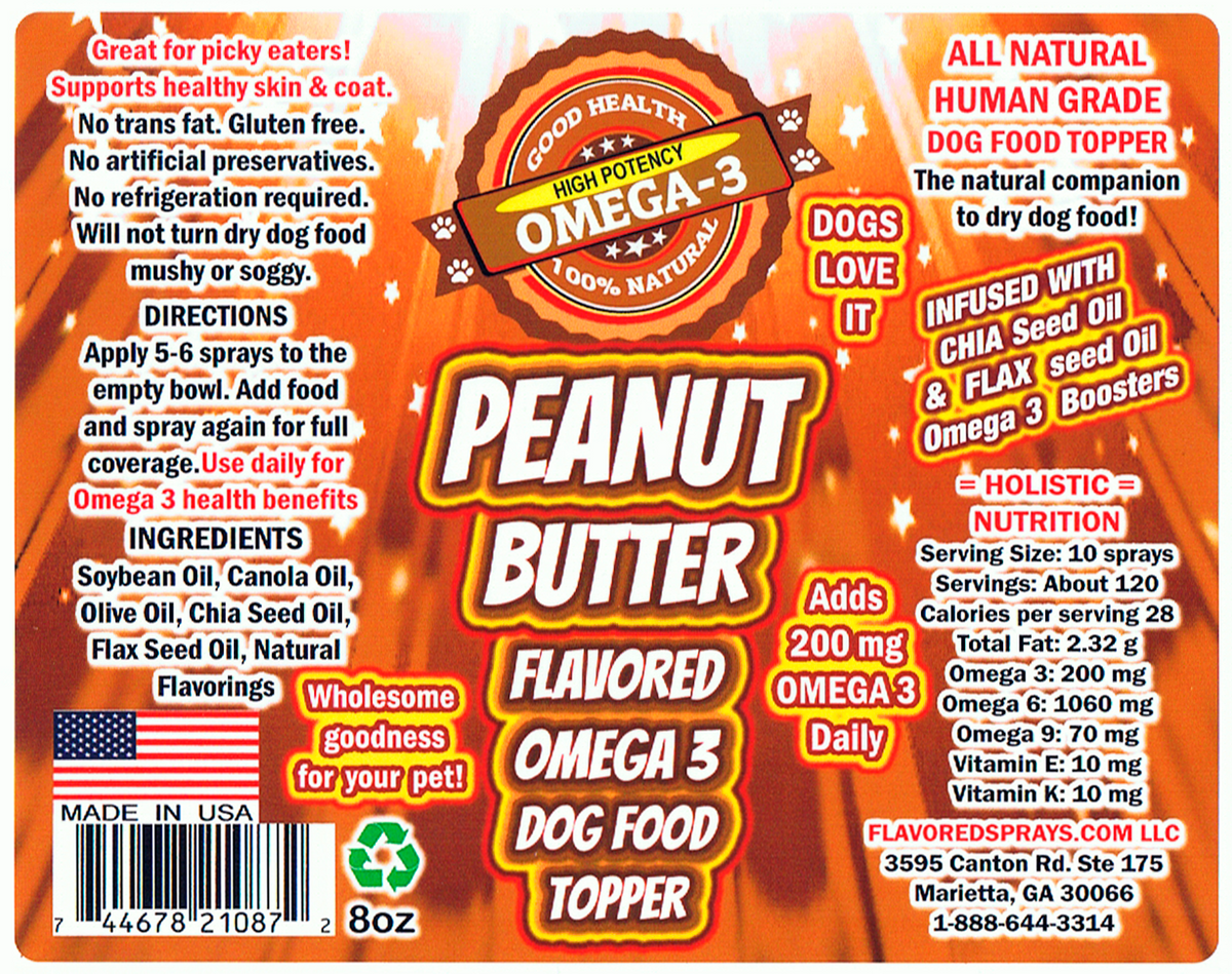 Peanut butter flavored on sale dry dog food