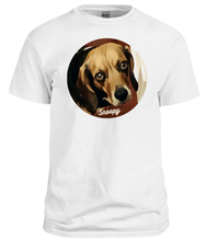 Load image into Gallery viewer, Get A Custom Made T-Shirt With Your Dog&#39;s Picture On It