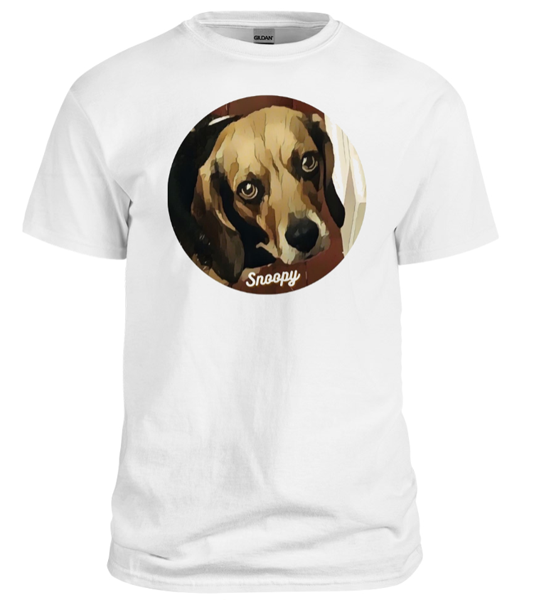 Get A Custom Made T-Shirt With Your Dog's Picture On It